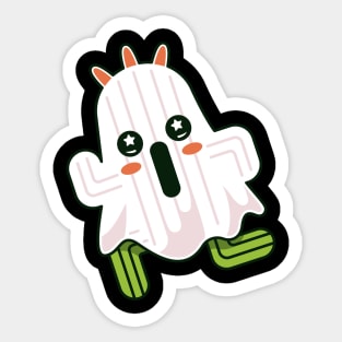 Cactuar Ghost Sticker